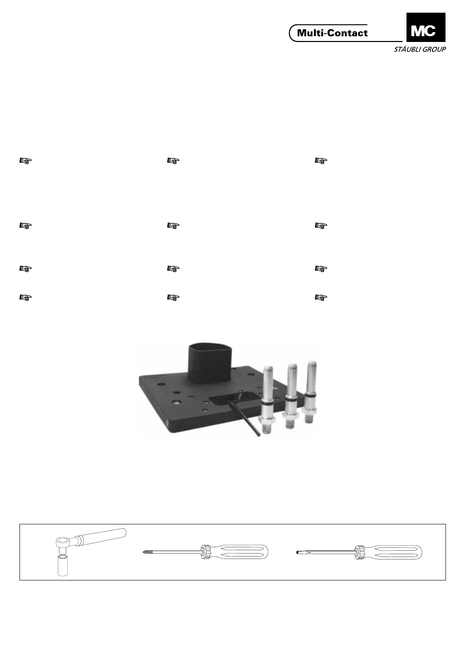 Multi-Contact MA227 User Manual | 4 pages