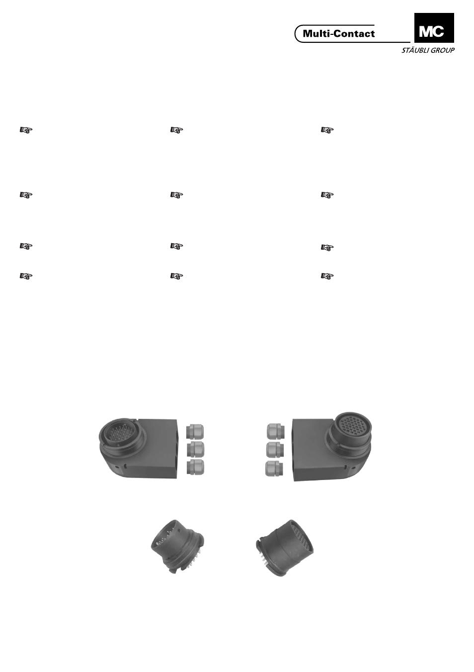 Multi-Contact MA235 User Manual | 8 pages