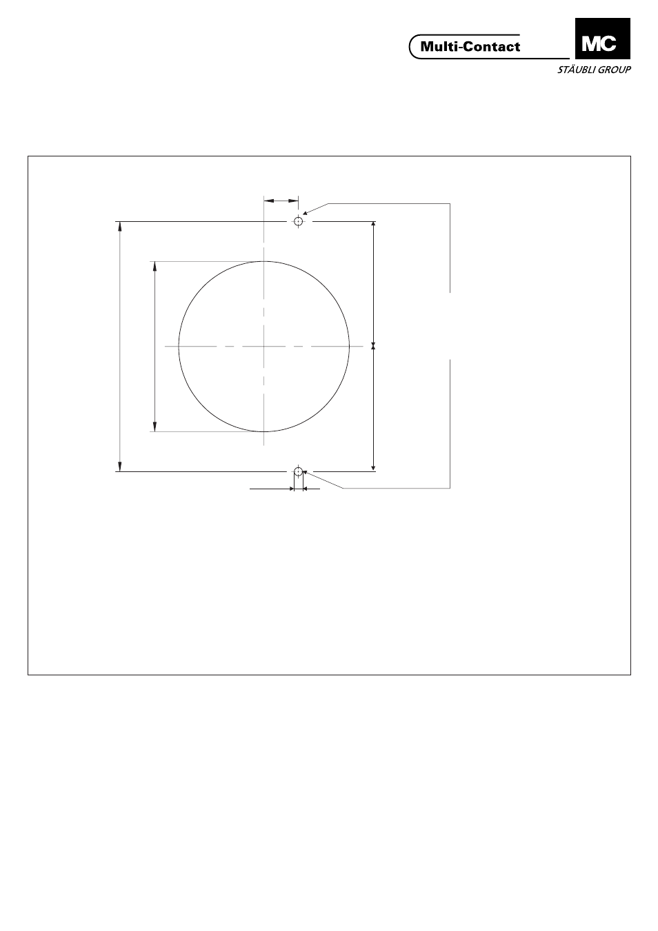 Zylinderstift ø 3 setscrew ø 3 vis sans tête ø 3 | Multi-Contact MA235 User Manual | Page 7 / 8