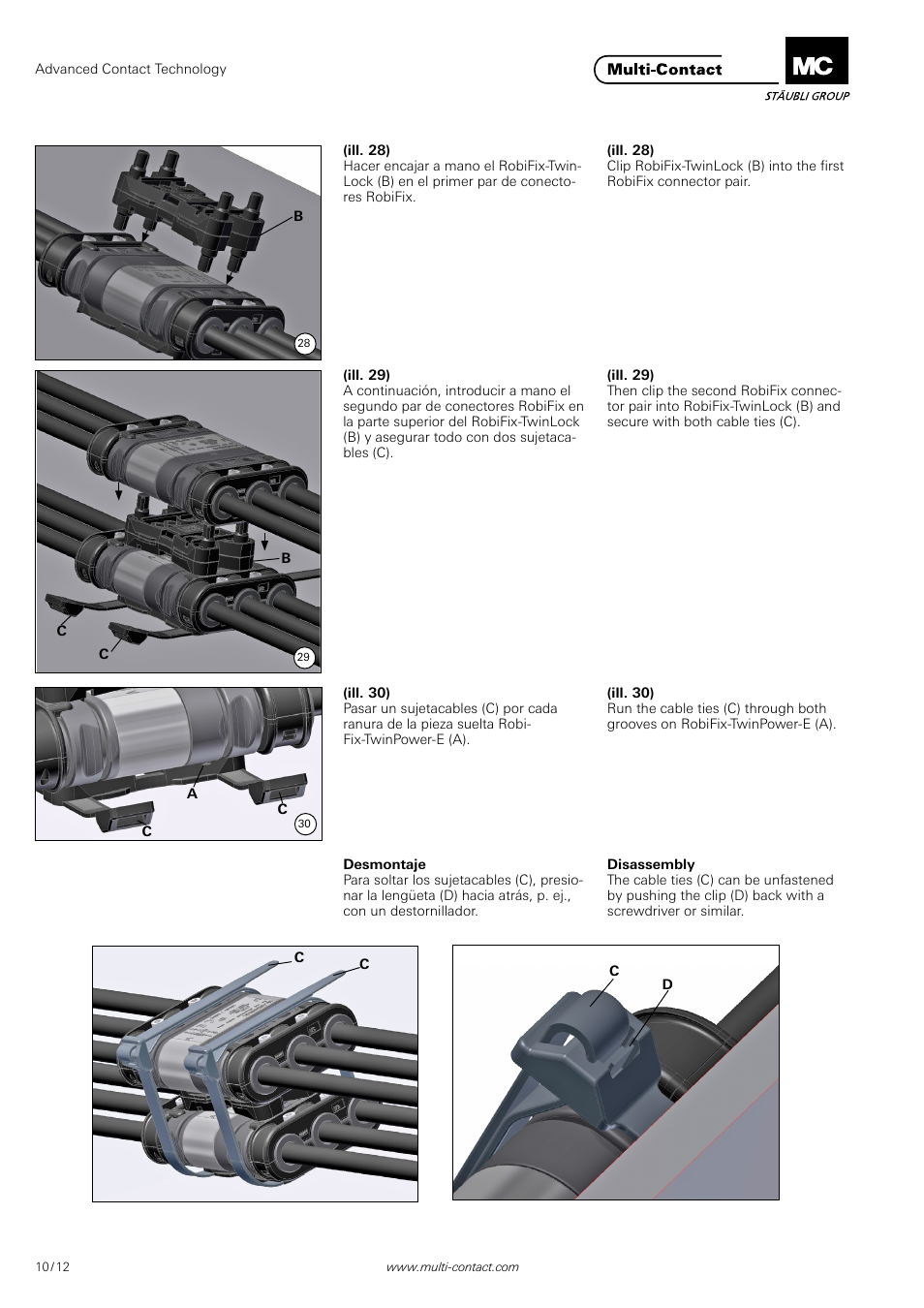 Multi-Contact MA253 User Manual | Page 10 / 12