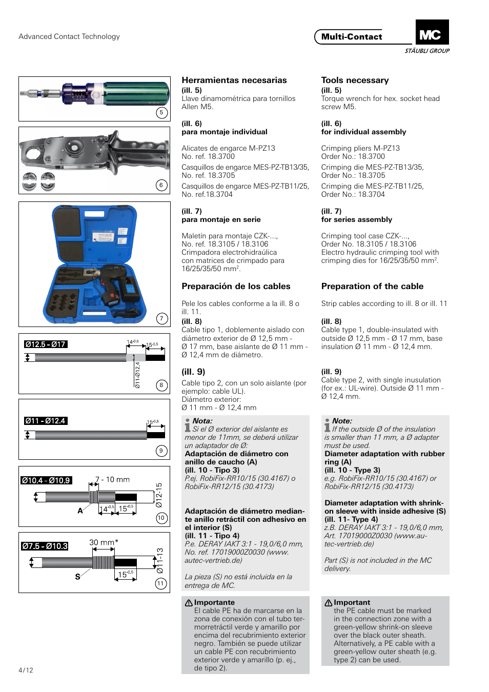 Multi-Contact MA253 User Manual | Page 4 / 12