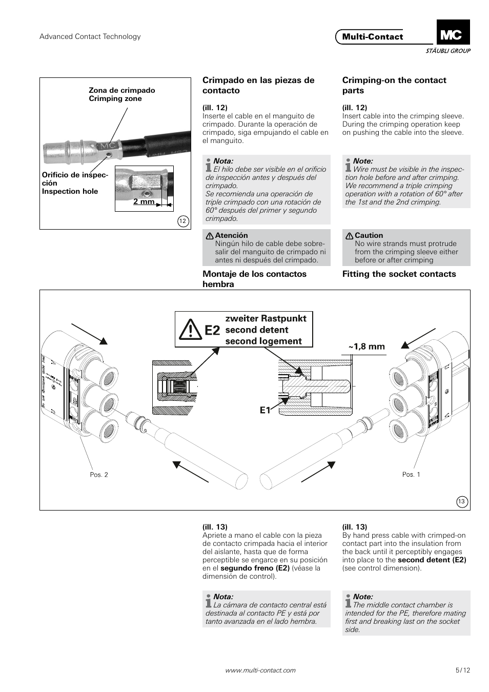 Multi-Contact MA253 User Manual | Page 5 / 12