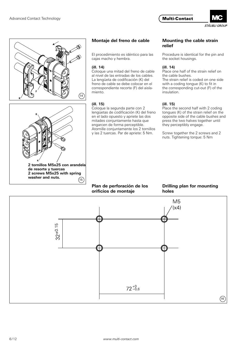 Multi-Contact MA253 User Manual | Page 6 / 12