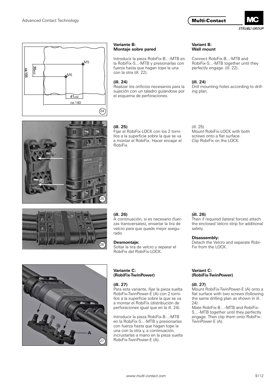 Multi-Contact MA253 User Manual | Page 9 / 12