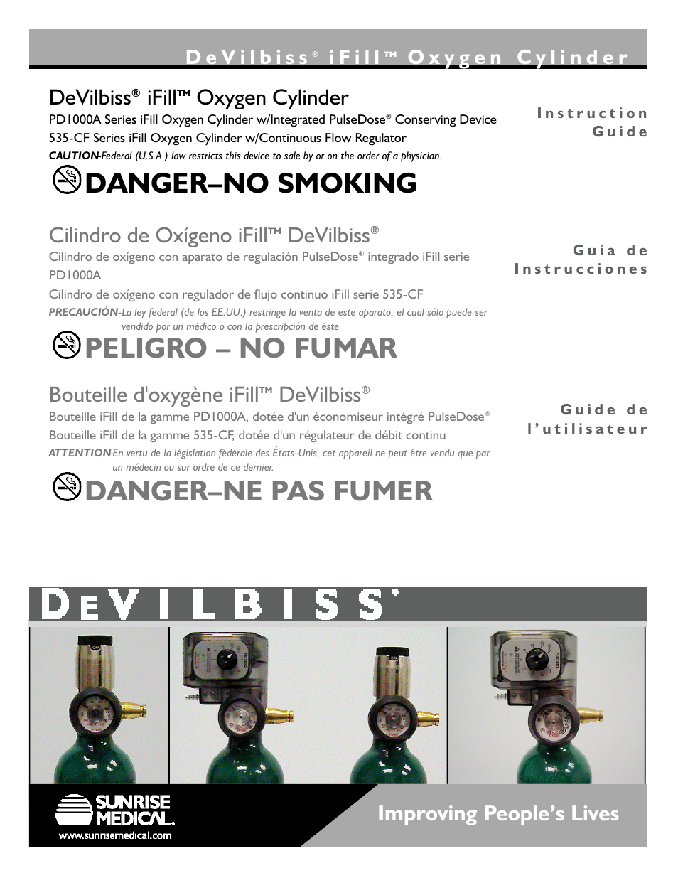 DeVilbiss IFILL PD1000A User Manual | 28 pages