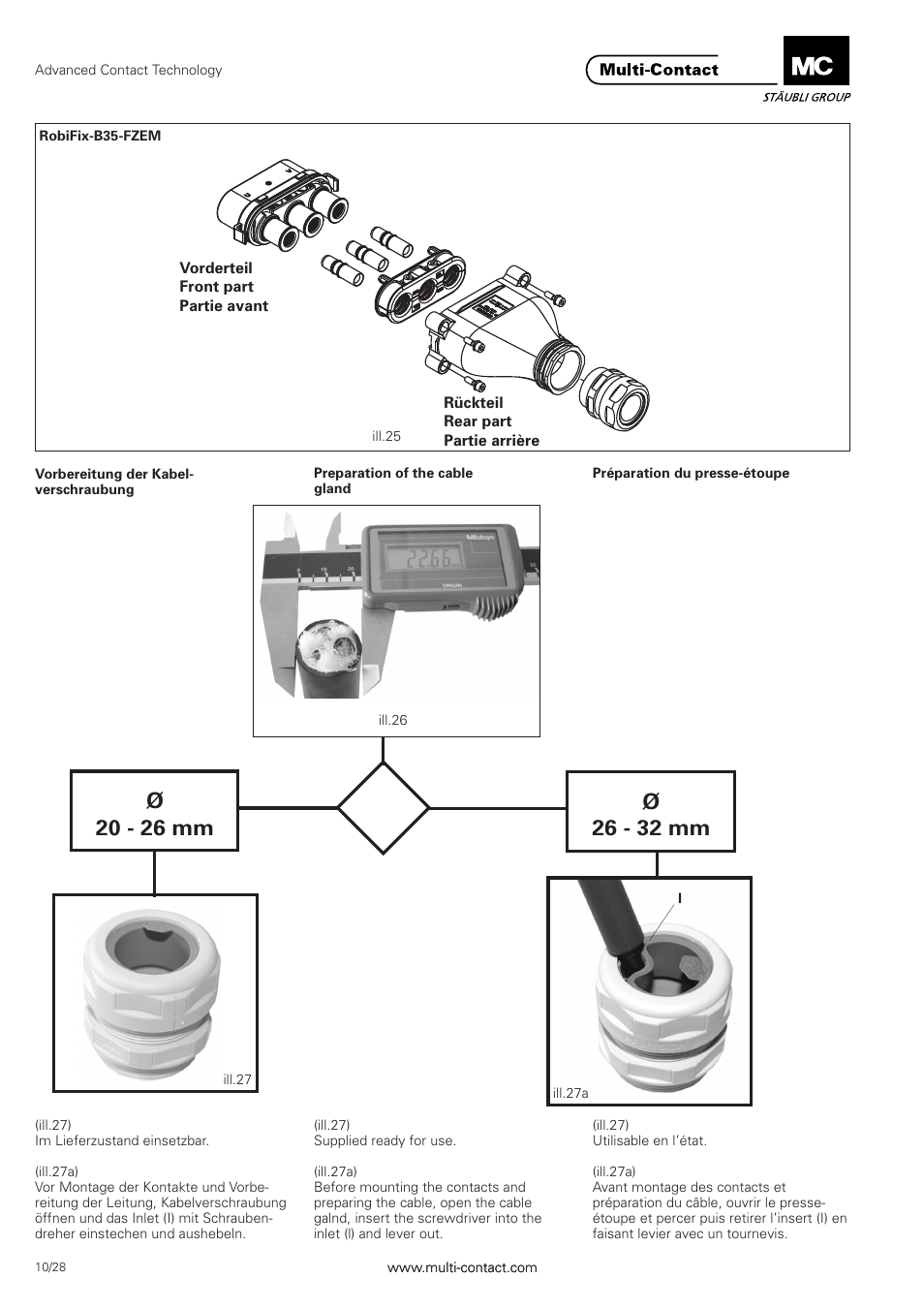 Multi-Contact MA301 User Manual | Page 10 / 28