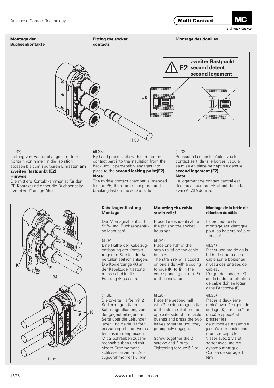 Multi-Contact MA301 User Manual | Page 12 / 28