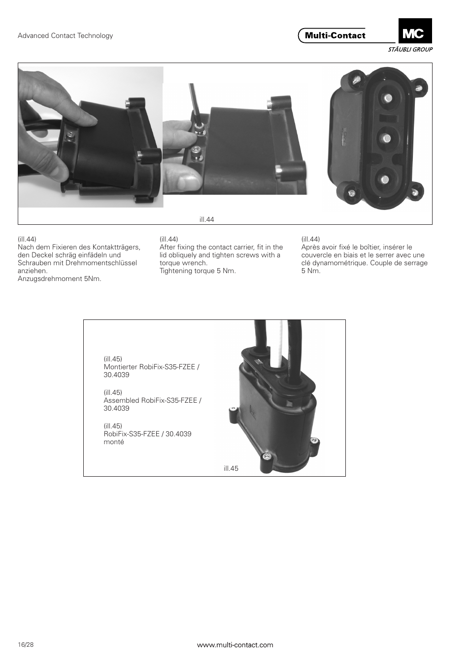 Multi-Contact MA301 User Manual | Page 16 / 28