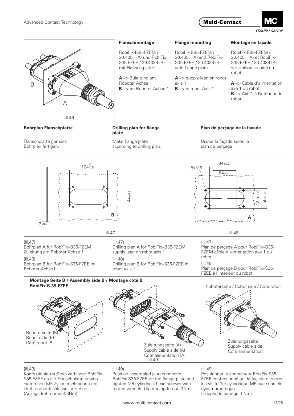 Multi-Contact MA301 User Manual | Page 17 / 28