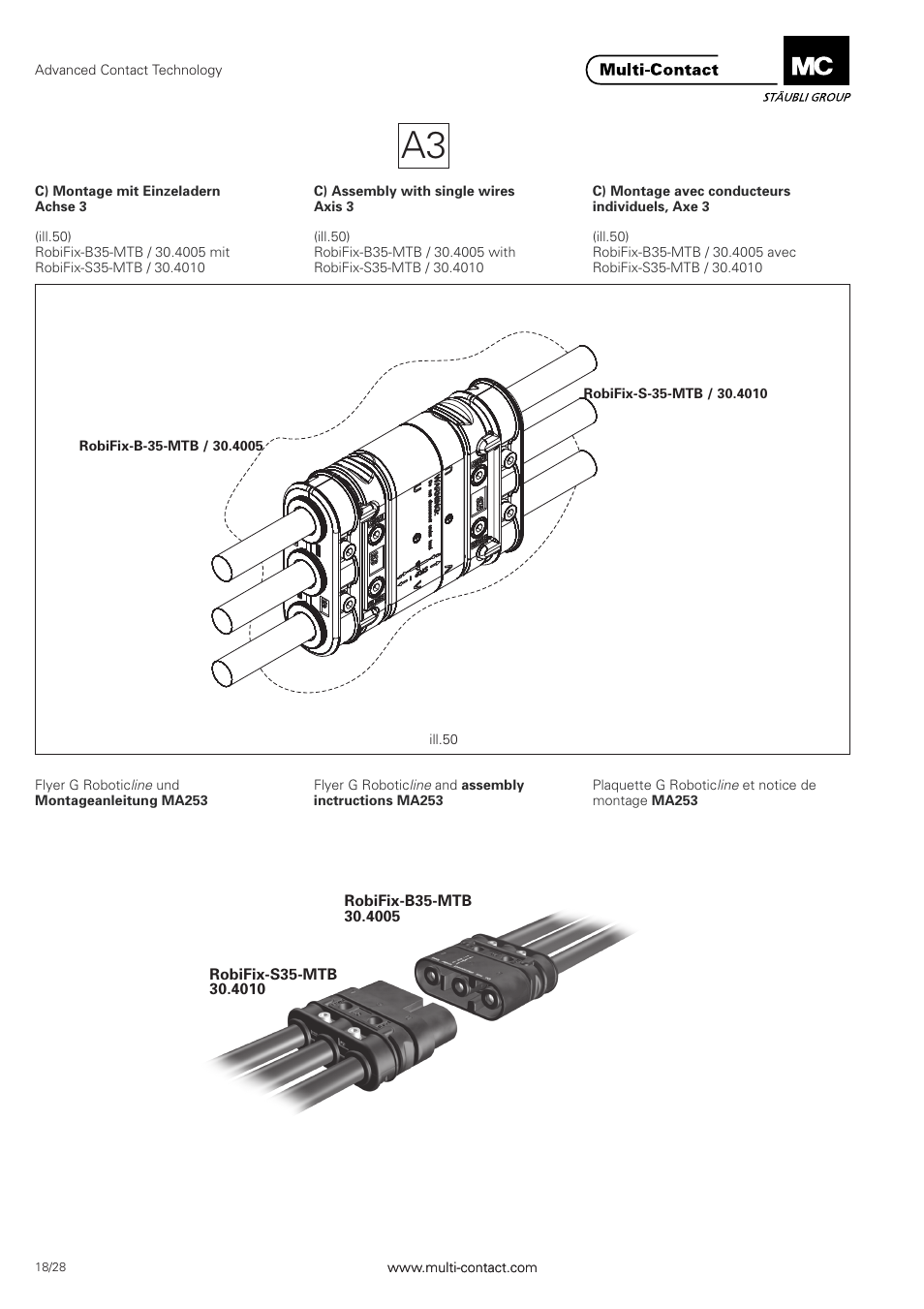 Multi-Contact MA301 User Manual | Page 18 / 28