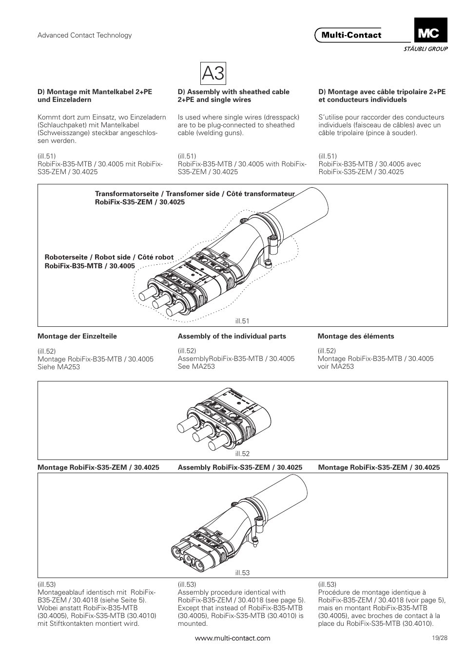 Multi-Contact MA301 User Manual | Page 19 / 28