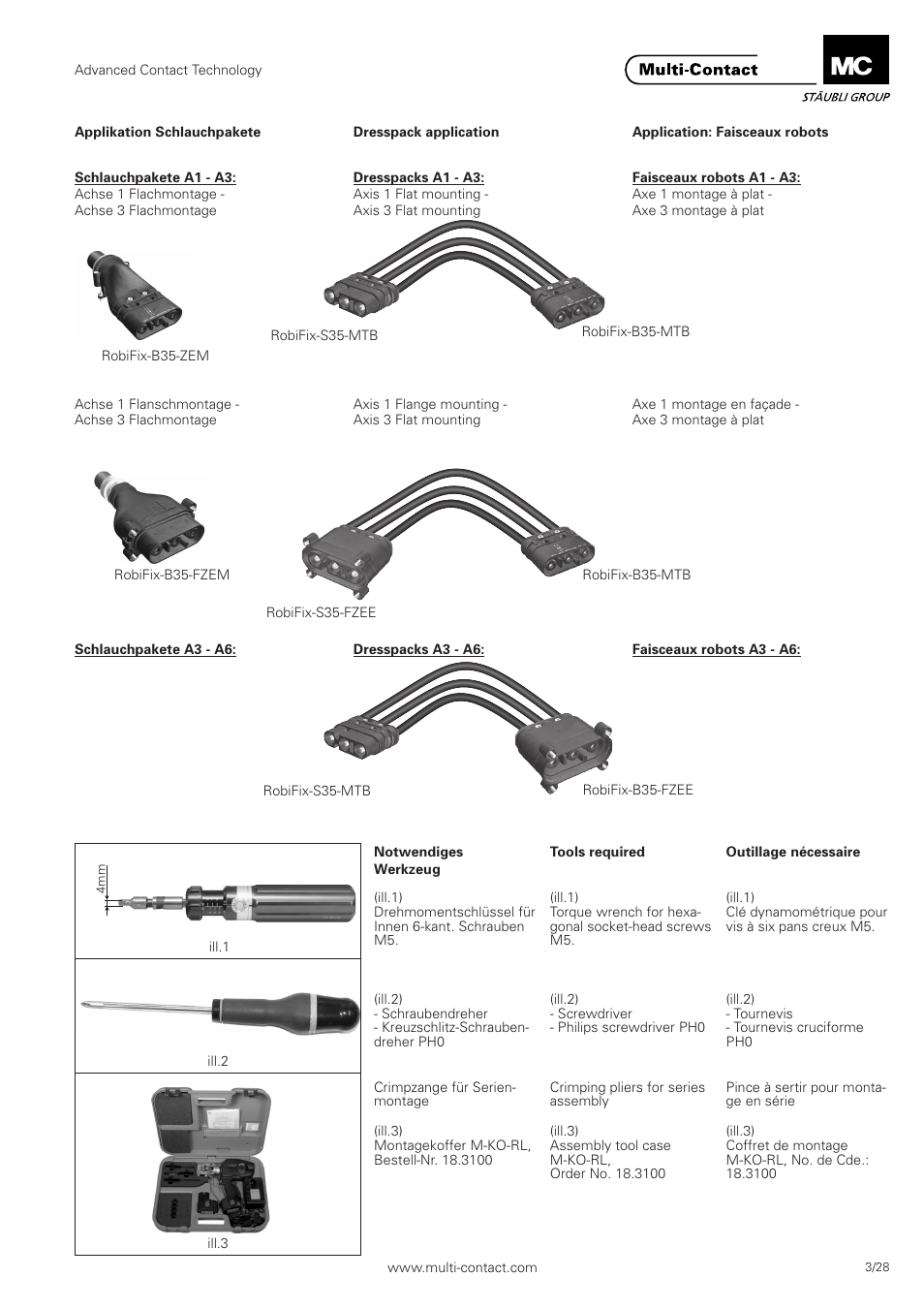 Multi-Contact MA301 User Manual | Page 3 / 28