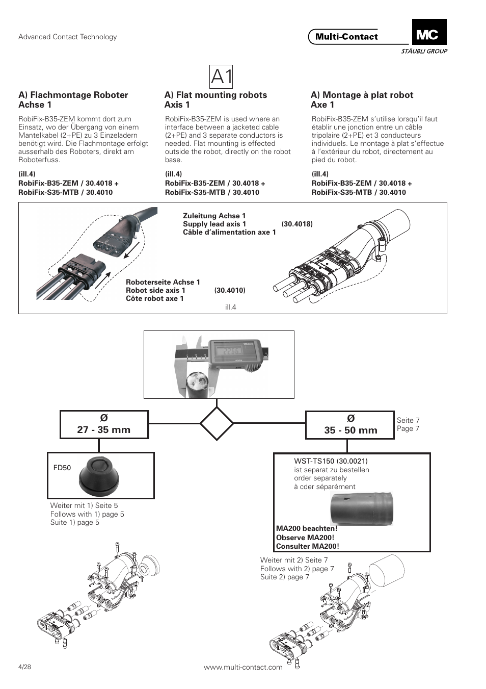 Multi-Contact MA301 User Manual | Page 4 / 28