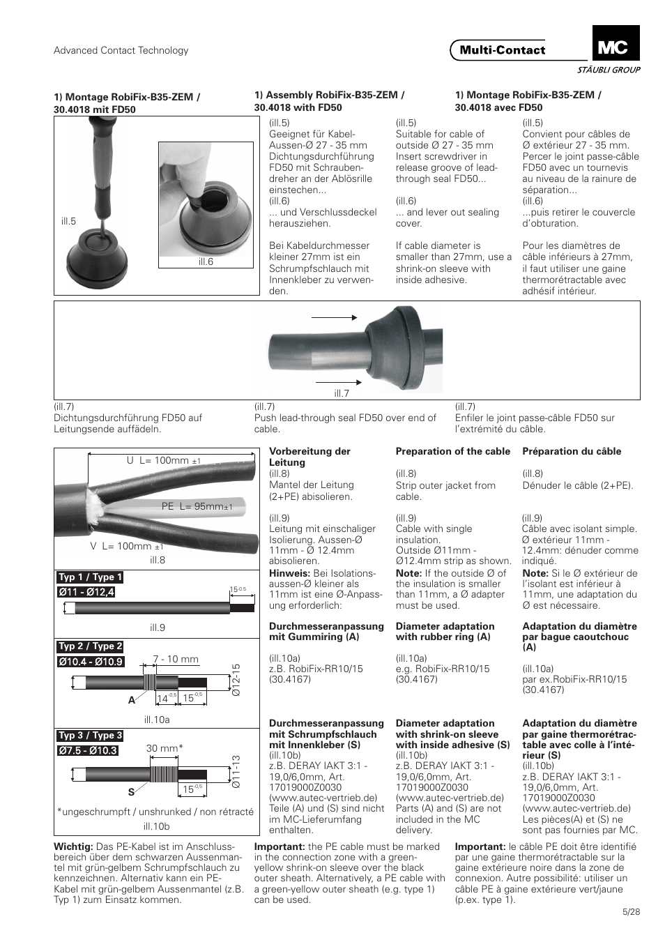 Multi-Contact MA301 User Manual | Page 5 / 28