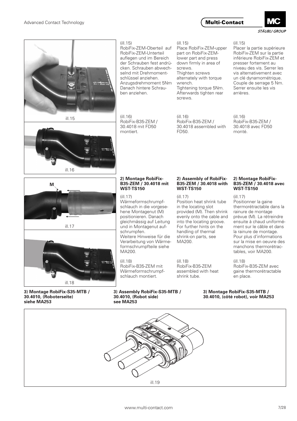 Multi-Contact MA301 User Manual | Page 7 / 28