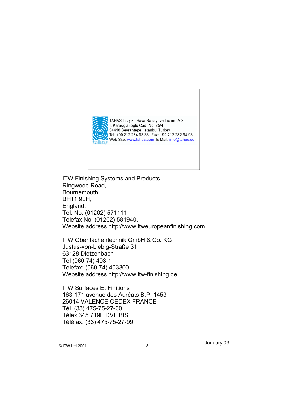 DeVilbiss JGA-614FWH-186B User Manual | Page 8 / 8