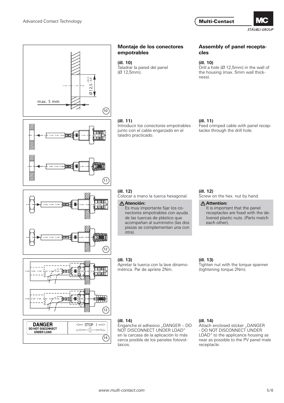 Multi-Contact MA223 User Manual | Page 5 / 8