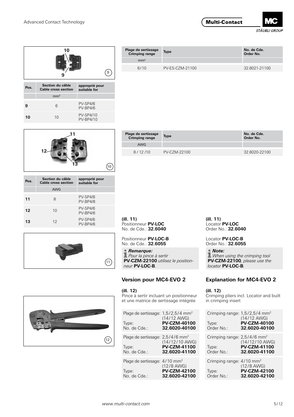 Multi-Contact MA251 User Manual | Page 5 / 12