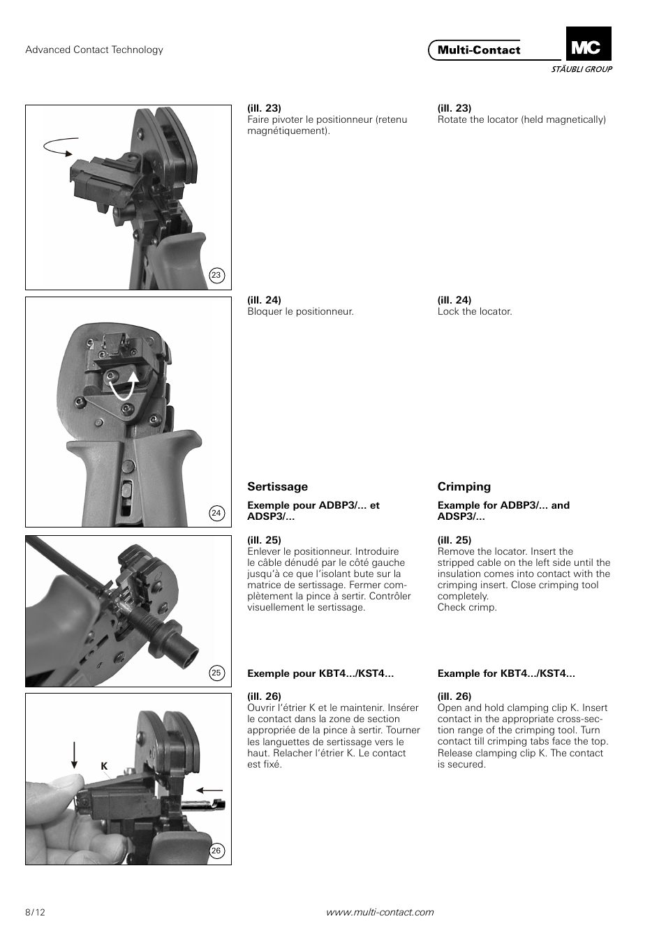 Multi-Contact MA251 User Manual | Page 8 / 12