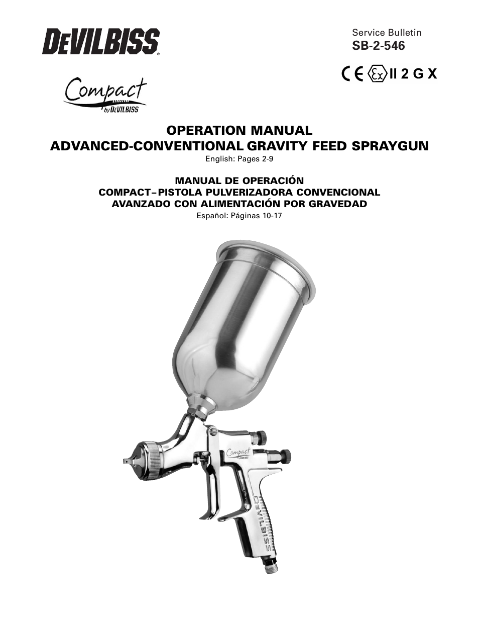 DeVilbiss COMPACT SB-2-546 User Manual | 20 pages