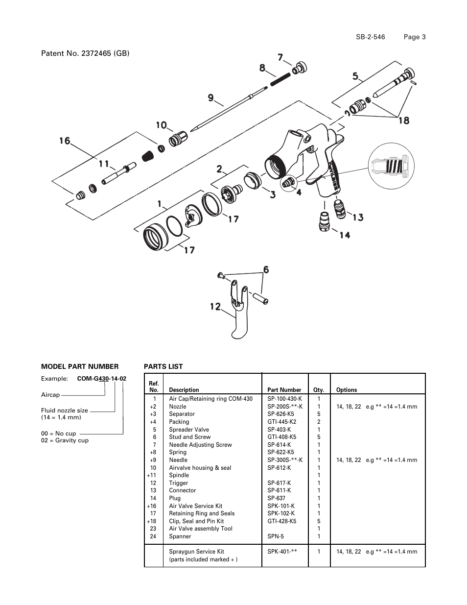 DeVilbiss COMPACT SB-2-546 User Manual | Page 3 / 20