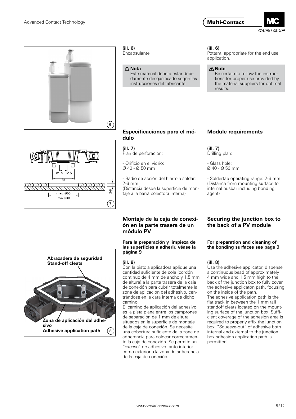 Multi-Contact MA255 User Manual | Page 5 / 12