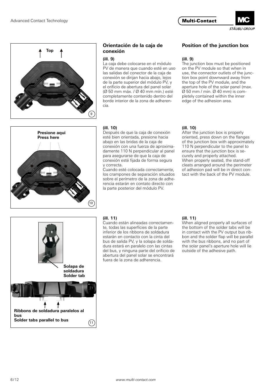 Multi-Contact MA255 User Manual | Page 6 / 12
