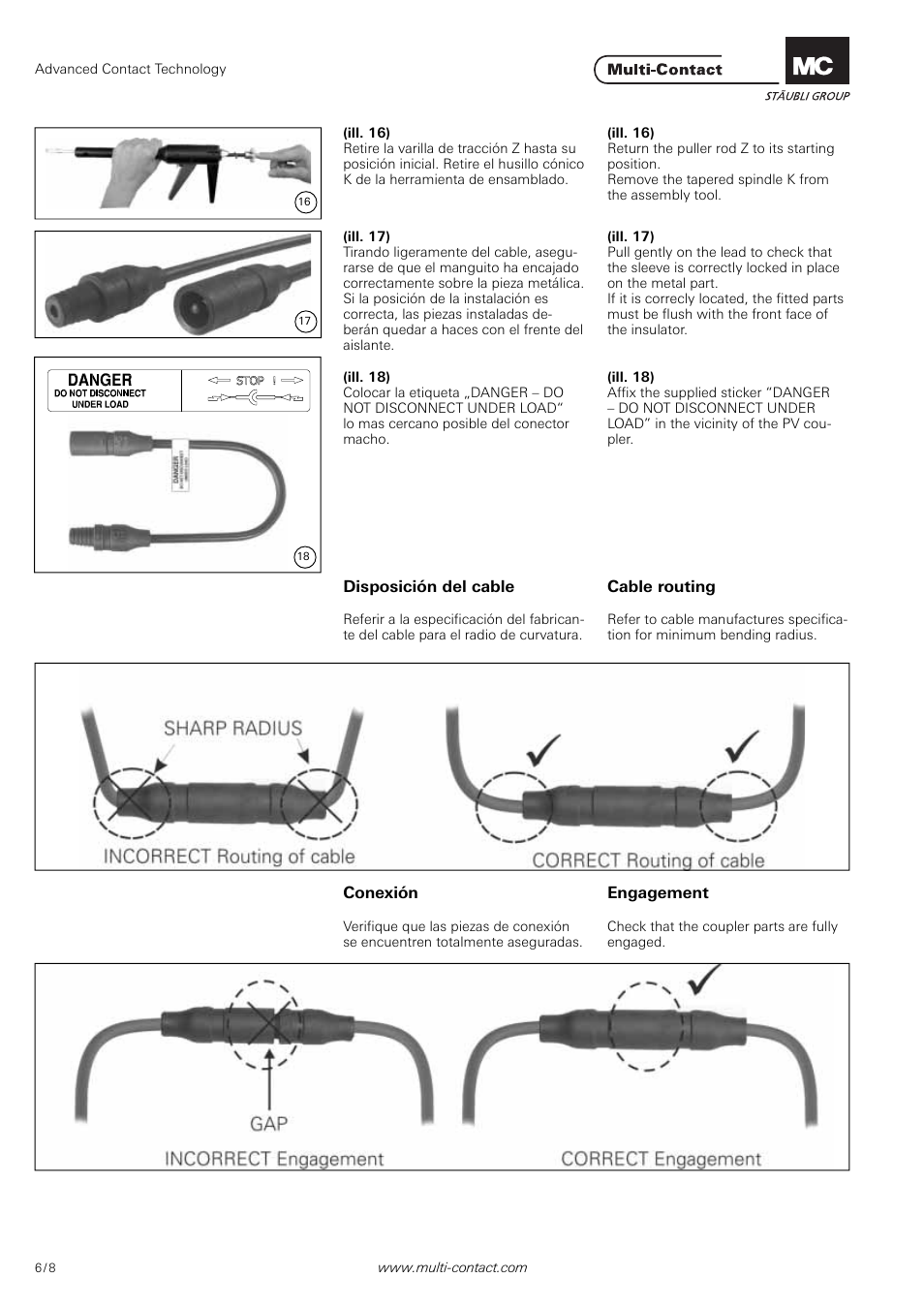 Multi-Contact MA259 User Manual | Page 6 / 8