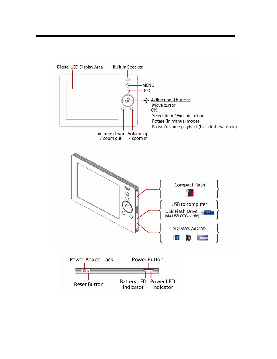 Digital Foci Portable Digital Photo Album User Manual | Page 10 / 39