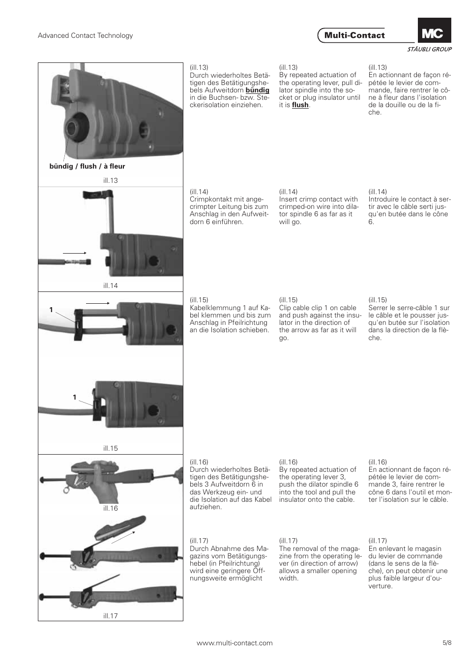 Multi-Contact MA268 User Manual | Page 5 / 8