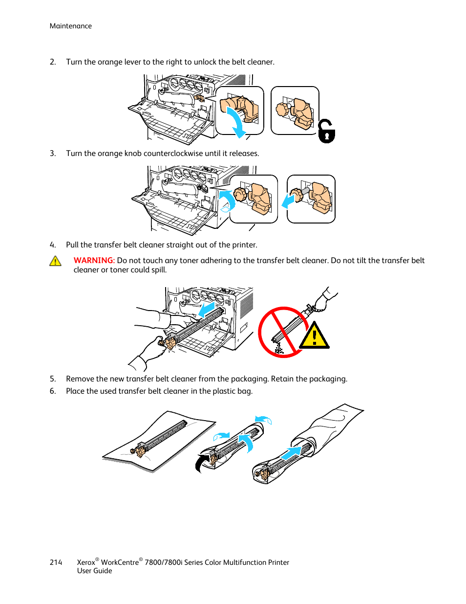 Xerox WorkCentre 7835ii User Manual | Page 214 / 336