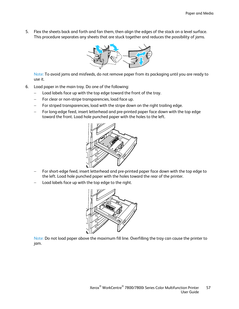 Xerox WorkCentre 7835ii User Manual | Page 57 / 336