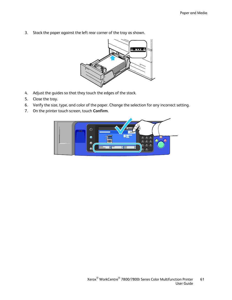 Xerox WorkCentre 7835ii User Manual | Page 61 / 336