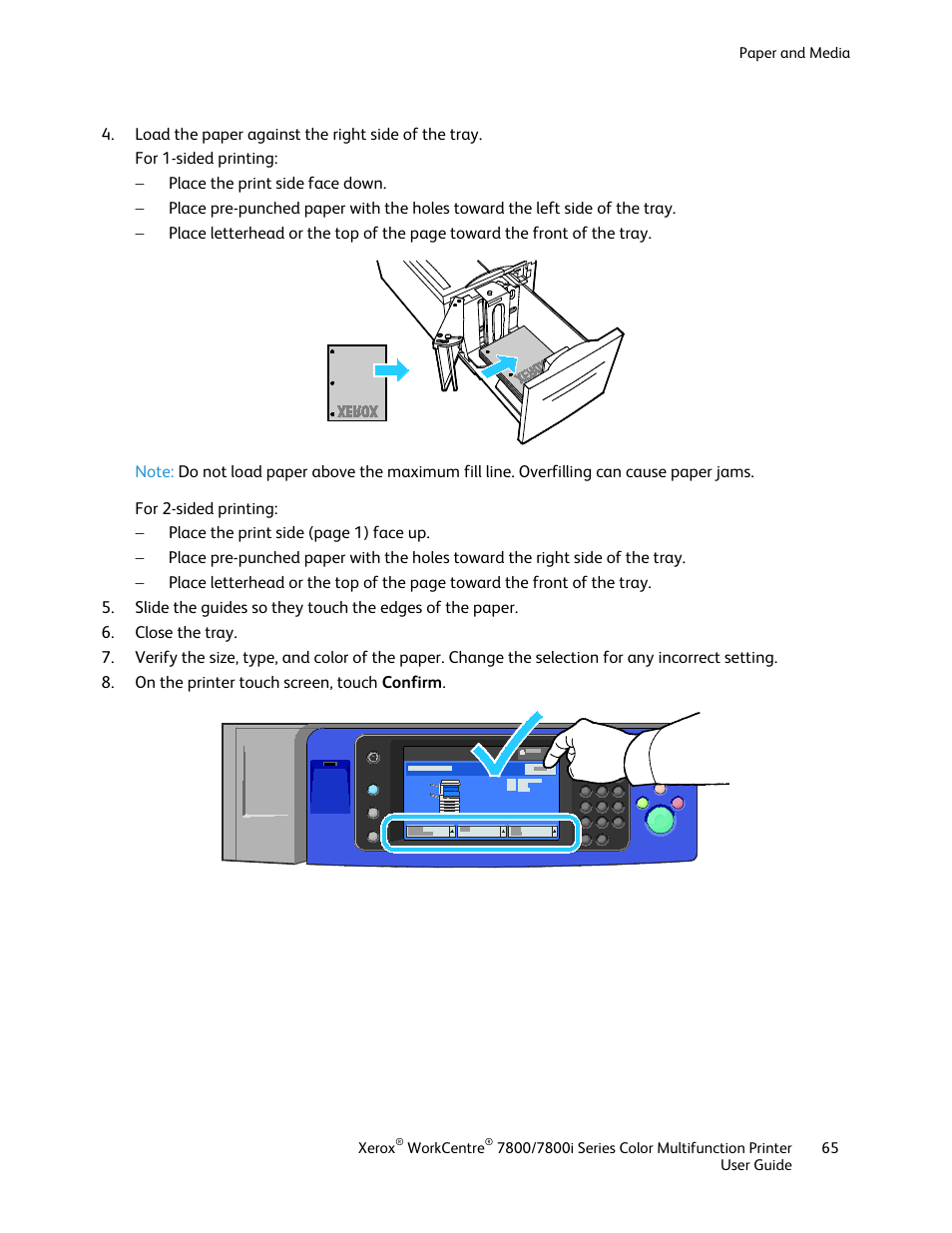 Xerox WorkCentre 7835ii User Manual | Page 65 / 336