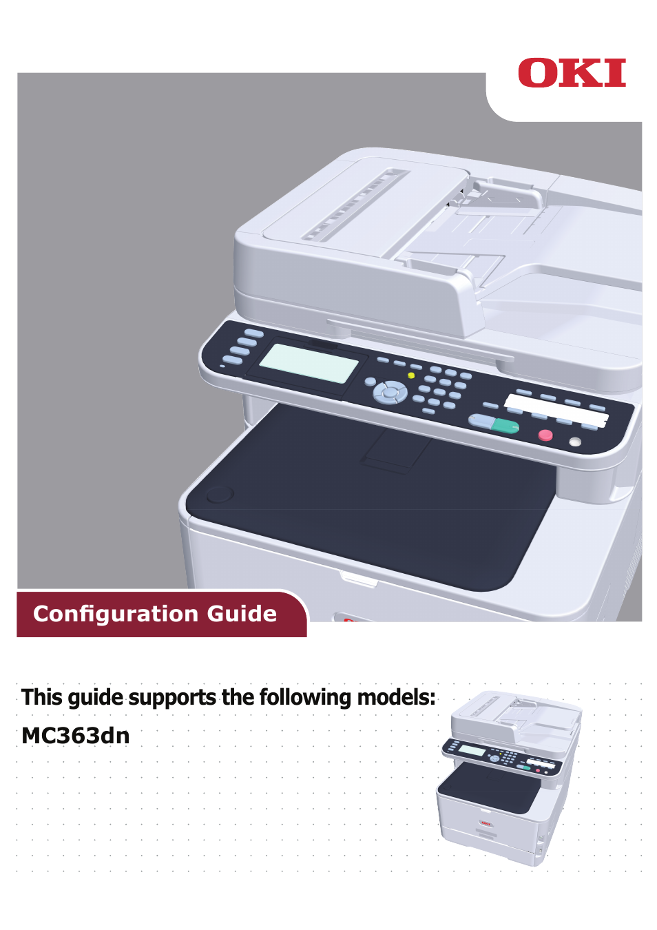 Oki MC363dn User Manual | 112 pages