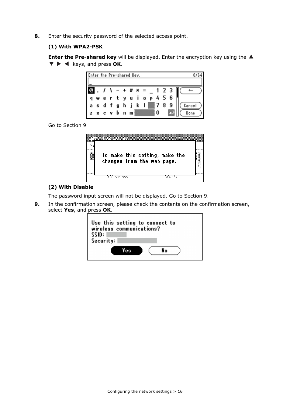 Oki MC363dn User Manual | Page 16 / 112