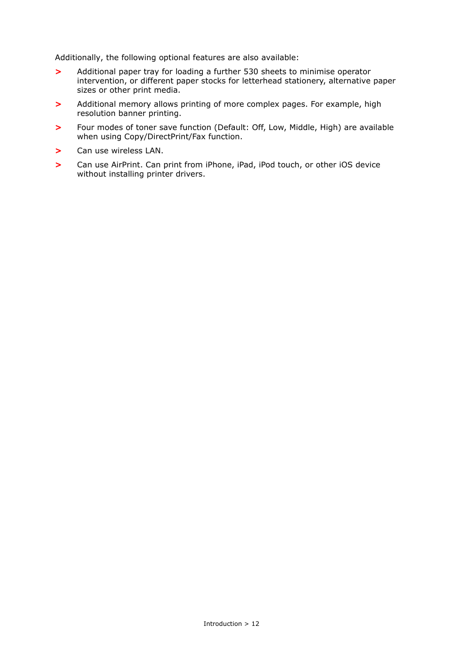 Oki MC363dn User Manual | Page 12 / 146