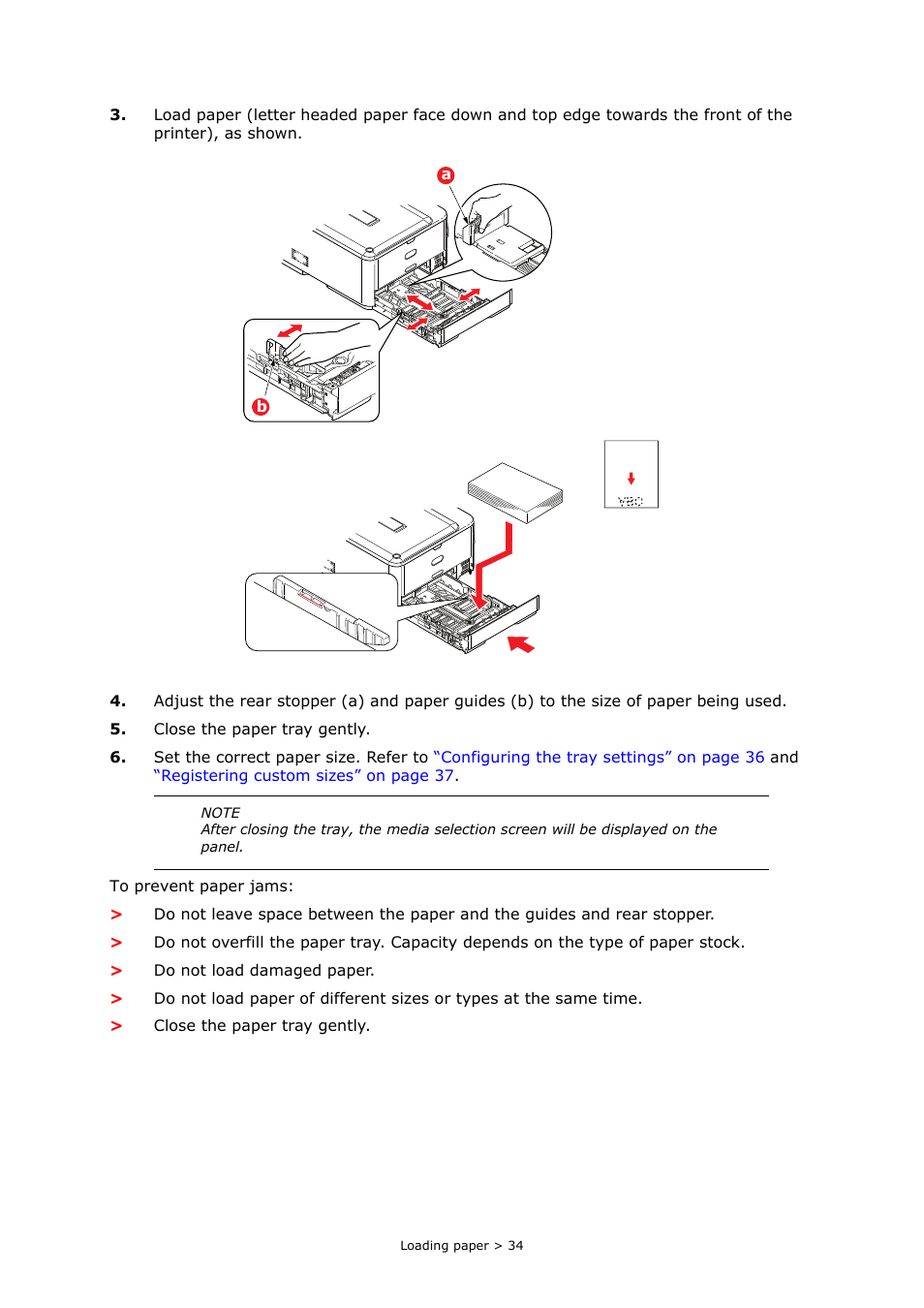 Oki MC363dn User Manual | Page 34 / 146