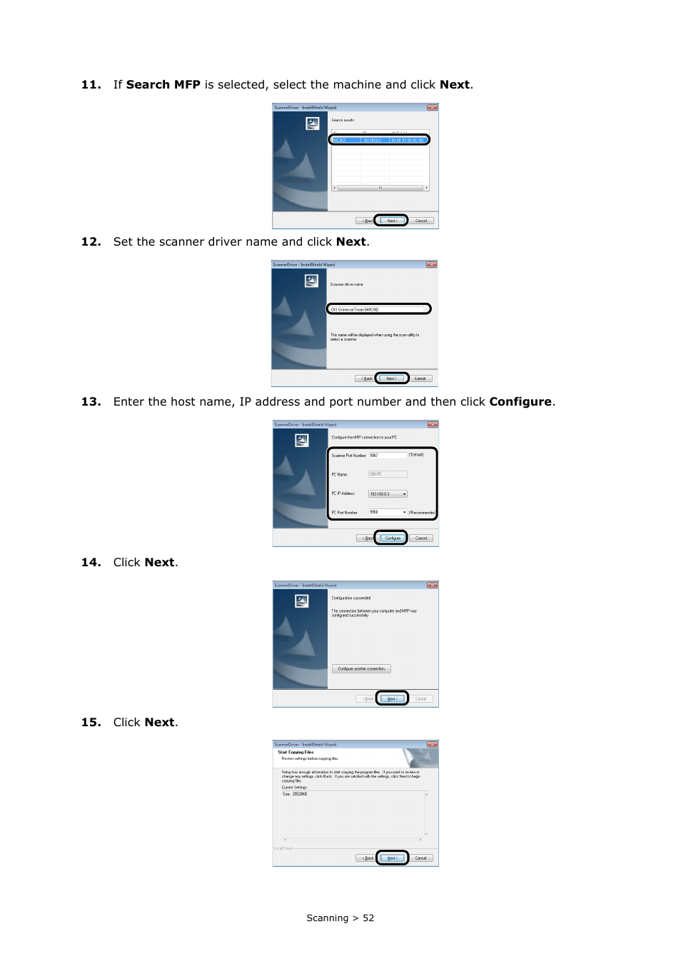 Oki MC363dn User Manual | Page 52 / 146