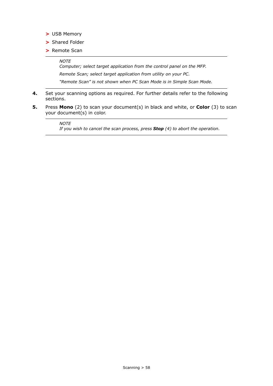 Oki MC363dn User Manual | Page 58 / 146