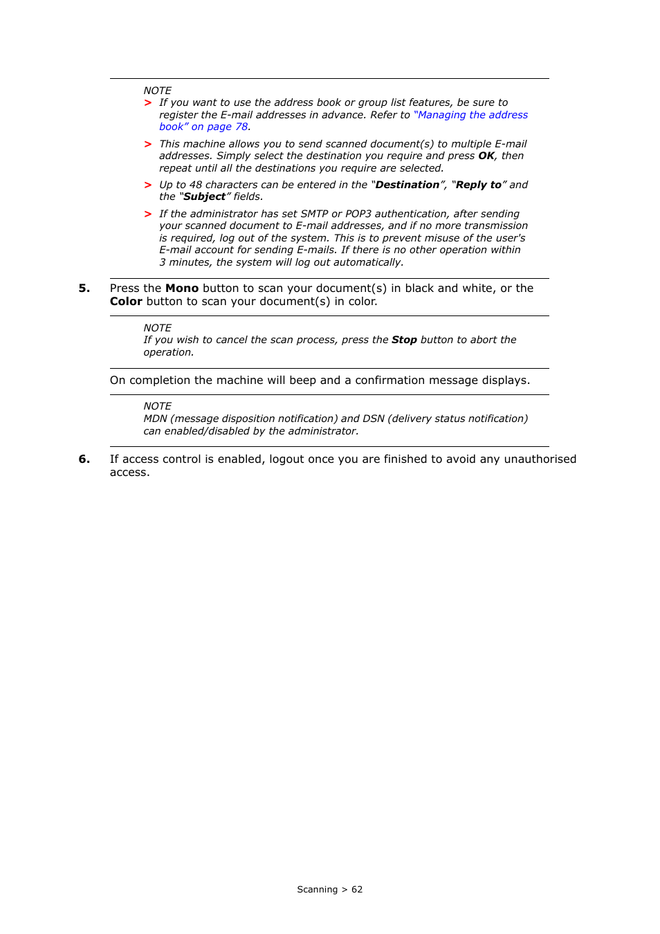 Oki MC363dn User Manual | Page 62 / 146