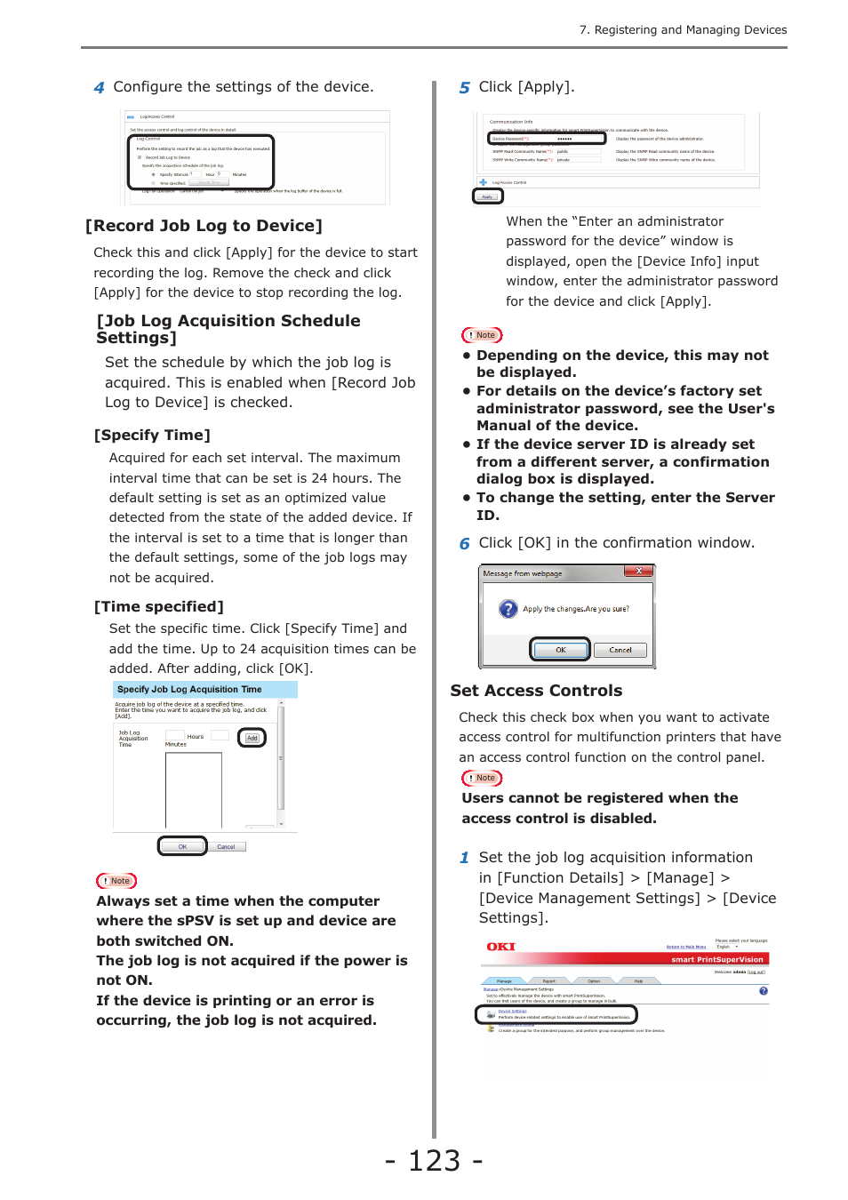 Oki MC363dn User Manual | Page 123 / 257