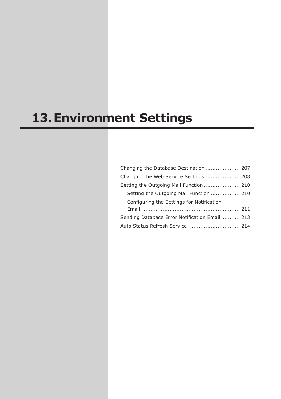 Environment settings | Oki MC363dn User Manual | Page 206 / 257