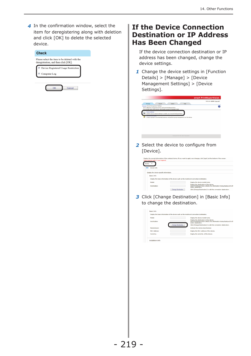 Checking the server id | Oki MC363dn User Manual | Page 219 / 257