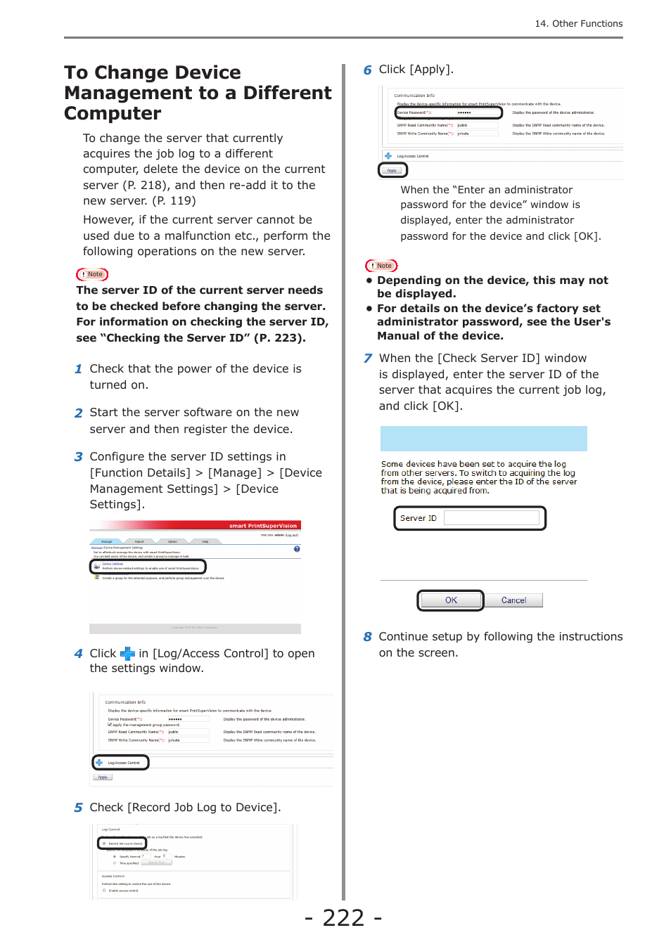 Uninstalling the software, Uninstalling spsv | Oki MC363dn User Manual | Page 222 / 257