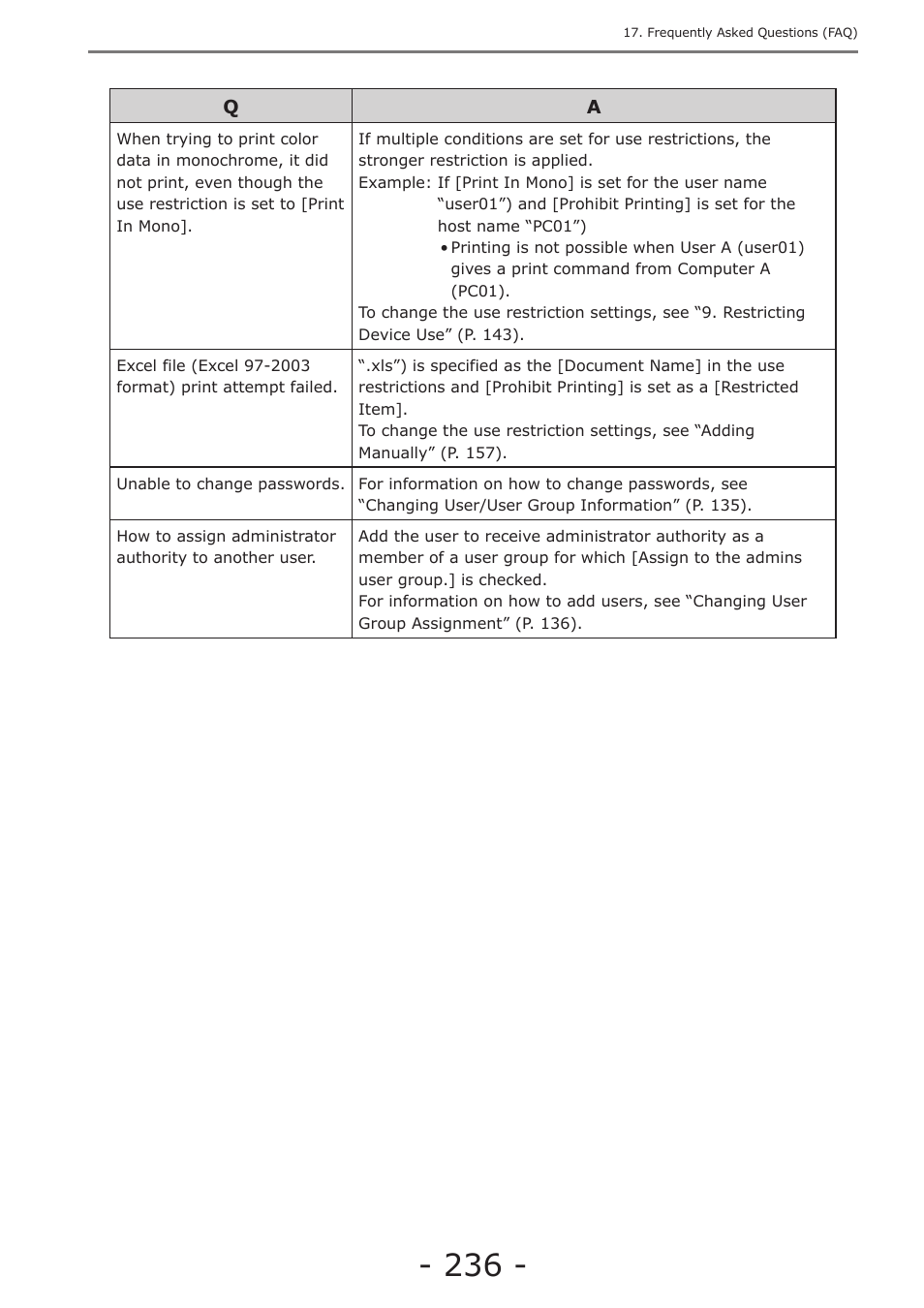 Oki MC363dn User Manual | Page 236 / 257