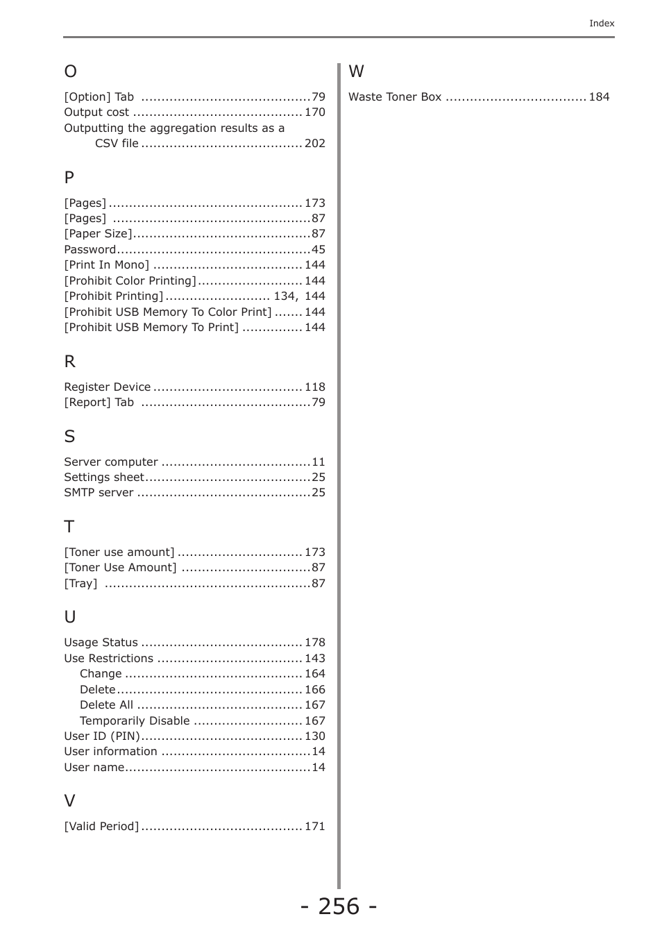 Oki MC363dn User Manual | Page 256 / 257