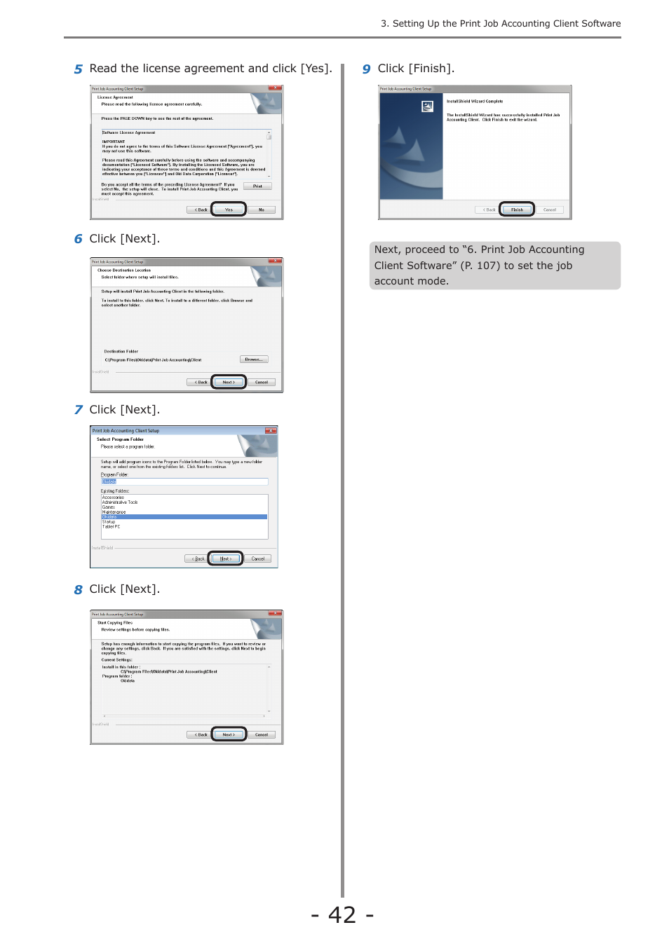 Oki MC363dn User Manual | Page 42 / 257