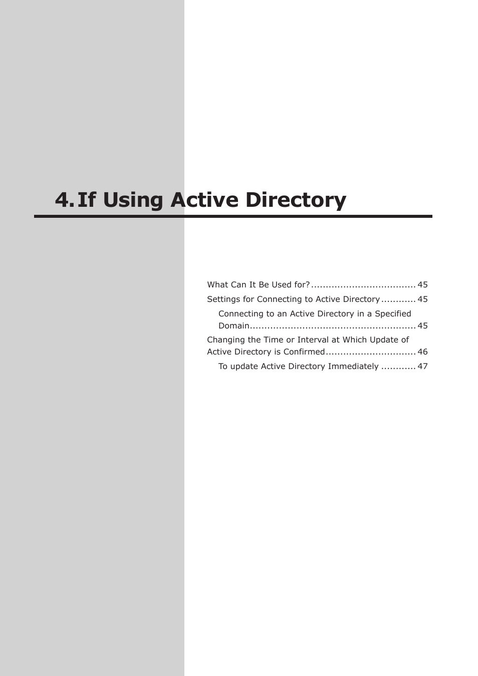 If using active directory | Oki MC363dn User Manual | Page 44 / 257