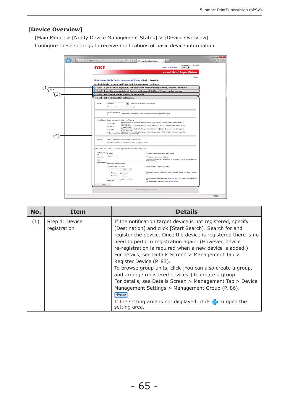 P. 65 | Oki MC363dn User Manual | Page 65 / 257